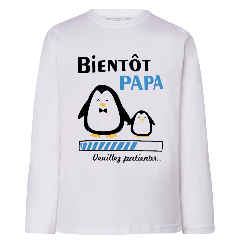 copy of Bientôt ¨papa - T-shirts Manches longues