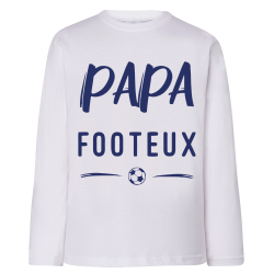 Papa Footeux - T-shirts Manches longues