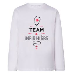 Team Infirmière - T-shirts Manches longues