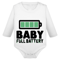 Baby Full Battery - Body Manches Longues