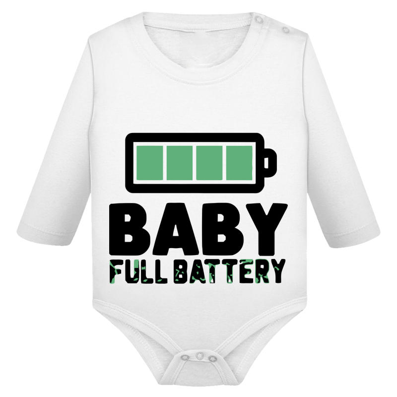 Baby Full Battery - Body Manches Longues