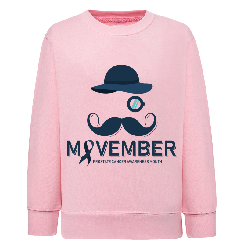 Movember - Sweatshirt Enfant et Adulte