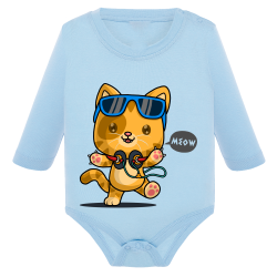 Chat Meow - Body Manches longues