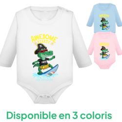 Croco Pirate Surf - Body Manches longues