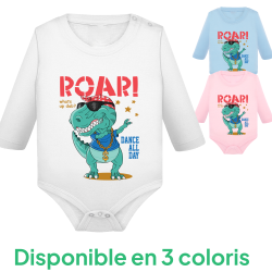 Dino DAB - Body Manches longues
