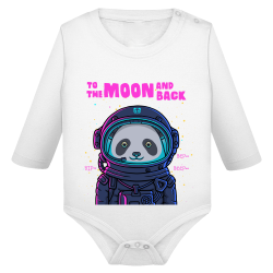 Panda Astronaute - Body Manches longues