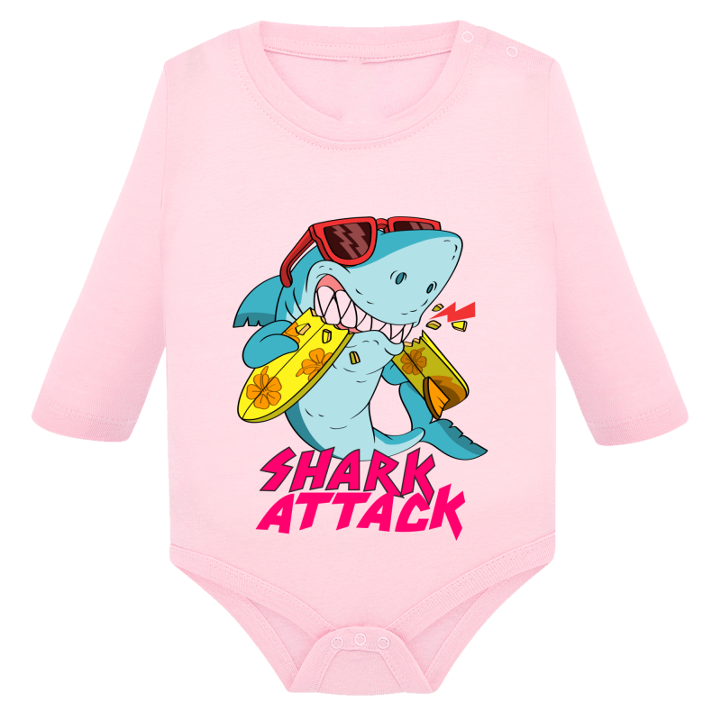 Requin Attack Surf - Body Manches longues