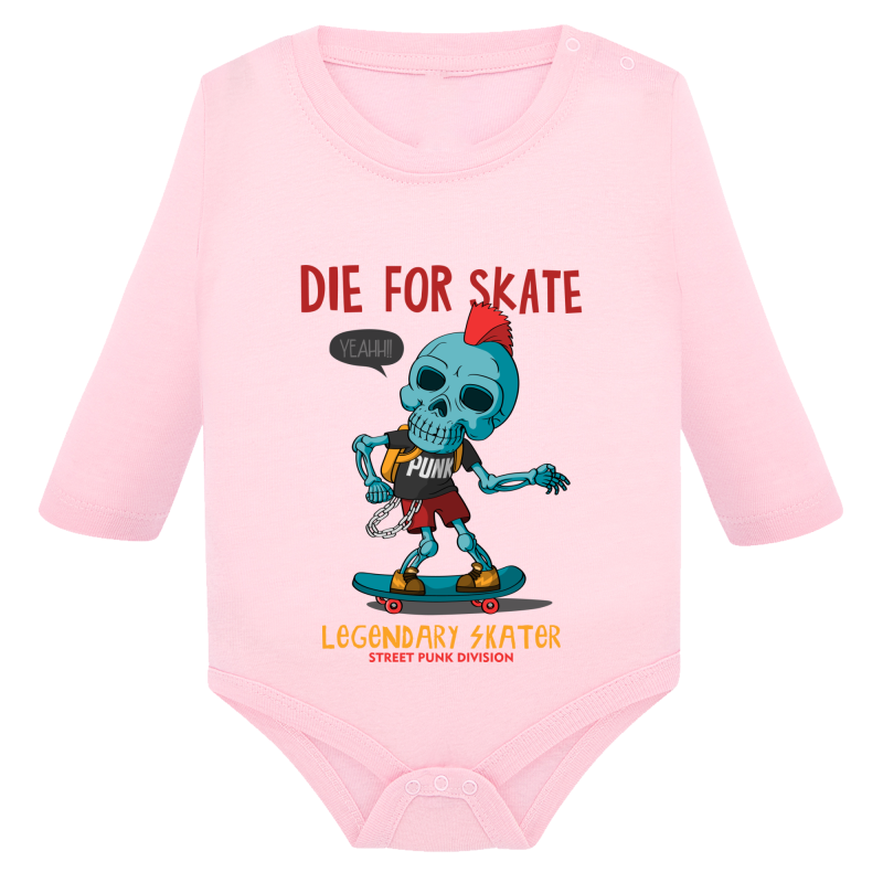 Squelette Skate - Body Manches longues