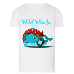 Baleine Wild Whale - T-shirt adulte et enfant