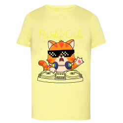 Chat DJ - T-shirt adulte et enfant