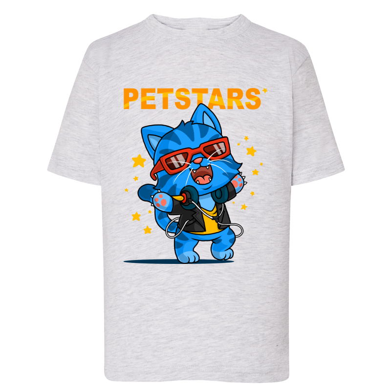 Chat Star - T-shirt adulte et enfant