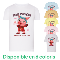 Cochon Dab - T-shirt adulte et enfant