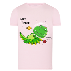 Dino Astronaute - T-shirt adulte et enfant