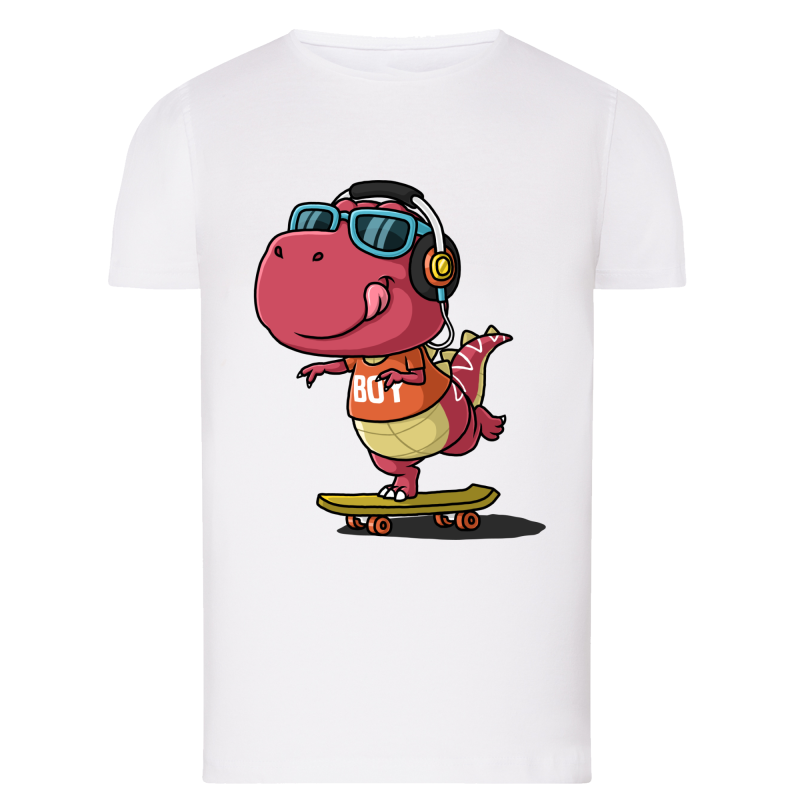 Dino Skate - T-shirt adulte et enfant