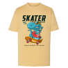 Dino Skate T-Rex - T-shirt adulte et enfant