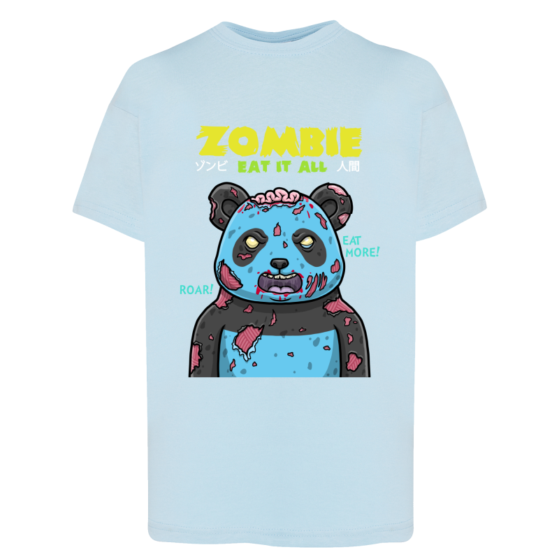 Panda Zombie - T-shirt adulte et enfant