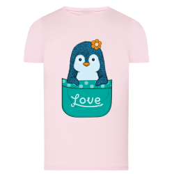 Pingouin Love - T-shirt adulte et enfant