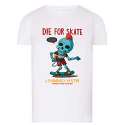 Squelette Skate - T-shirt adulte et enfant