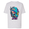 Skull Gangster Graff - T-shirt adulte et enfant