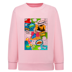 Planche de BD Comics PopArt 3 - Sweatshirt Enfant et Adulte