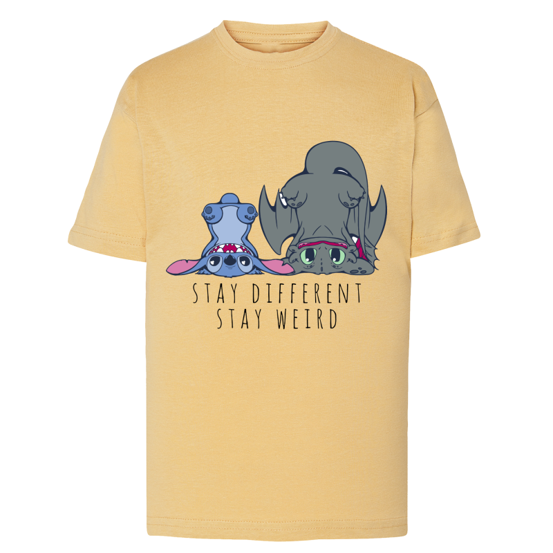 Différence - T-shirt adulte et enfant