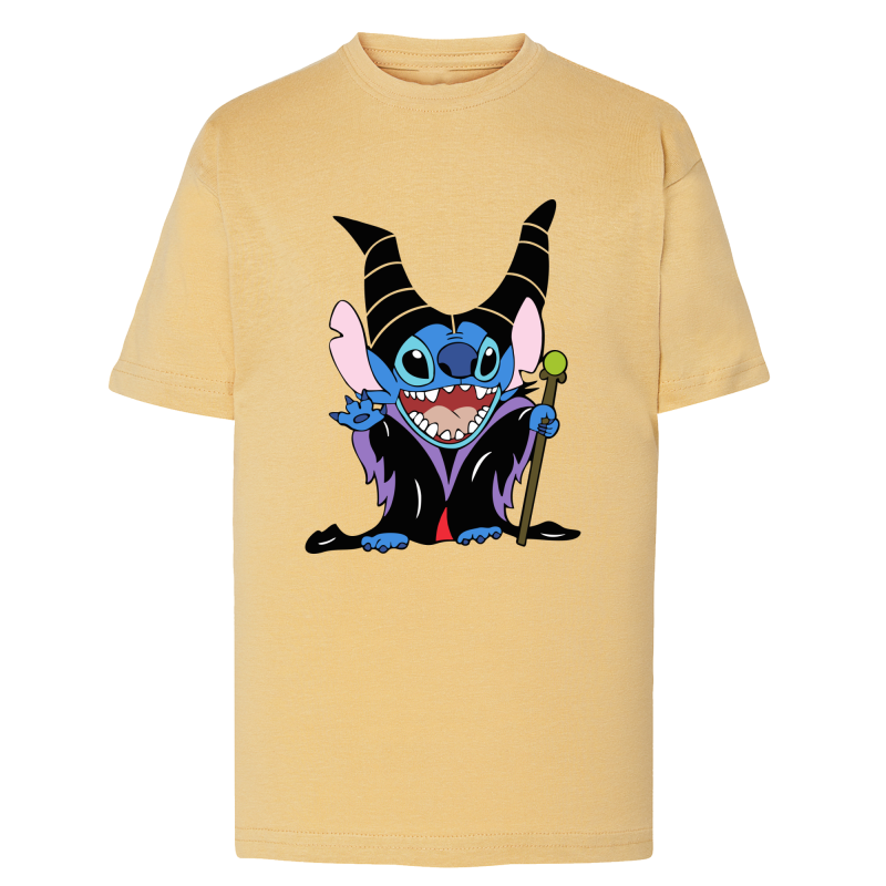 Stitch Maléfique halloween - T-shirt adulte et enfant