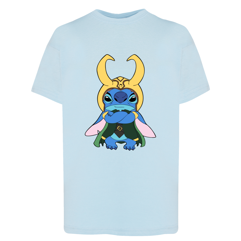 Stitch Loki halloween - T-shirt adulte et enfant