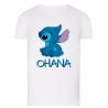Stitch Ohana - T-shirt adulte et enfant