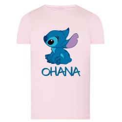 Stitch Ohana - T-shirt adulte et enfant