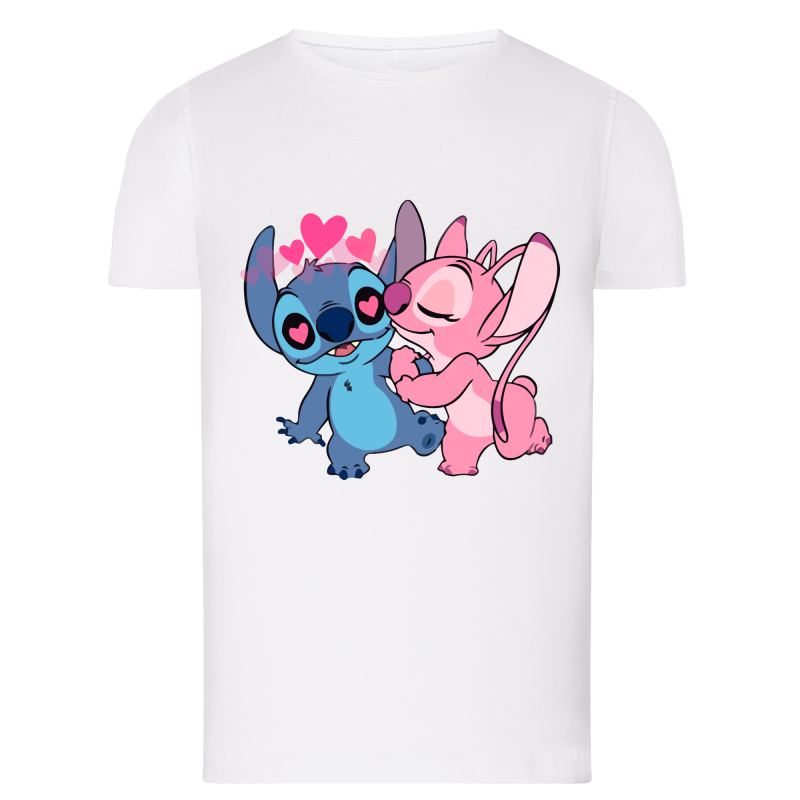 T-shirt Stitch et Angel fille (XXS-M) - DistriCenter