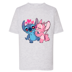 Stitch Amour Angel - T-shirt adulte et enfant