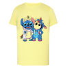 Stitch Licorne - T-shirt adulte et enfant