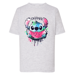 Stitch Pastèque - T-shirt adulte et enfant