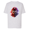 Mario Double visage IA - T-shirt adulte et enfant