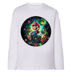 Mario Kart Circle IA - T-shirts Manches longues