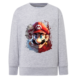 Mario Double visage IA 2 - Sweatshirt Enfant et Adulte