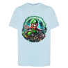 Mario Kart Luigi Circle IA - T-shirt adulte et enfant