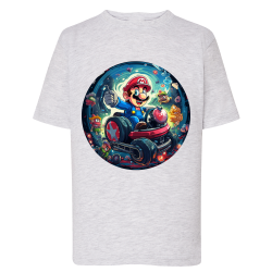 Mario Kart Voiture Circle IA 3 - T-shirt adulte et enfant