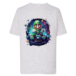 Mario Kart Luigi Voiture Circle IA - T-shirt adulte et enfant