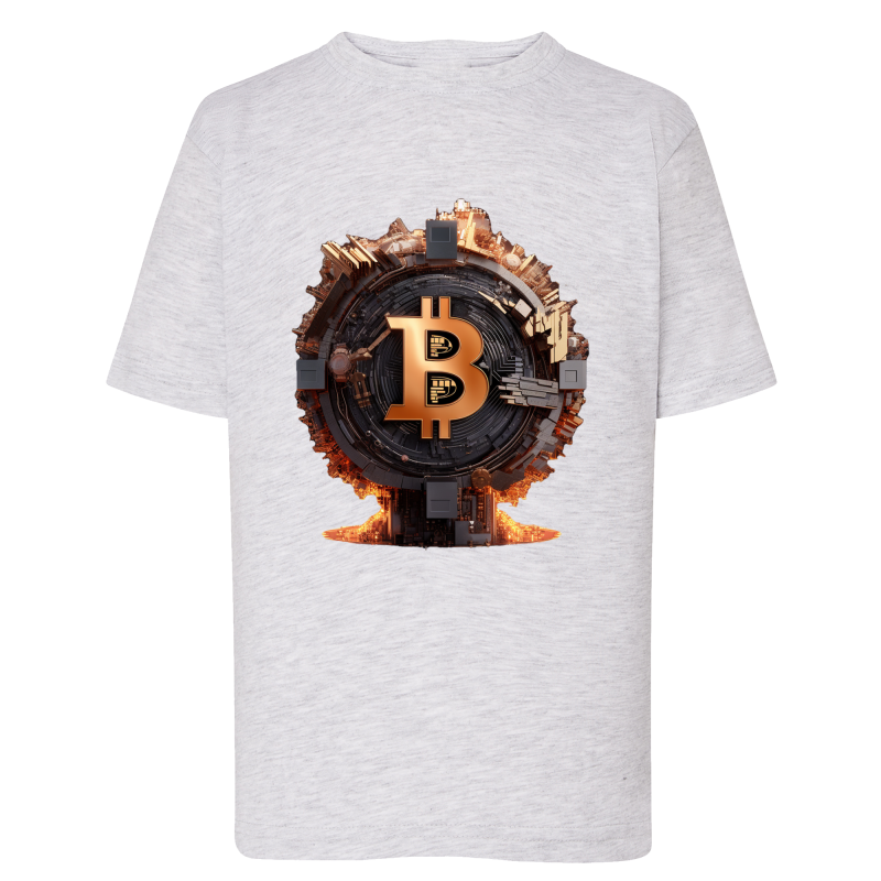 Bitcoin Blockchain - T-shirt adulte et enfant