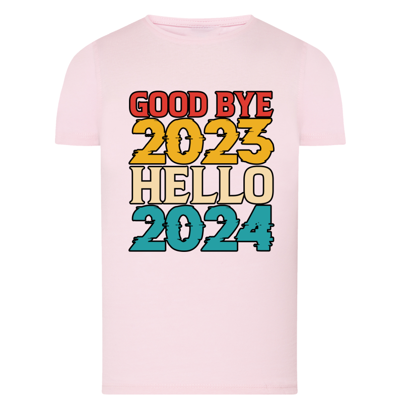 Good bye 2023 Hello 2024 - T-shirt adulte et enfant