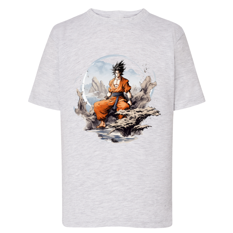 Sangoku Vieilli montagne IA 7 - T-shirt adulte et enfant