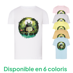 Miyazaki univers Totoro IA 1 - T-shirt adulte et enfant
