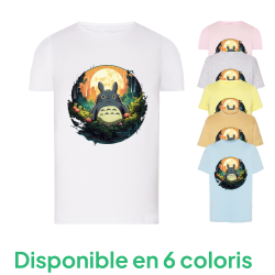 Miyazaki univers Totoro IA 3 - T-shirt adulte et enfant
