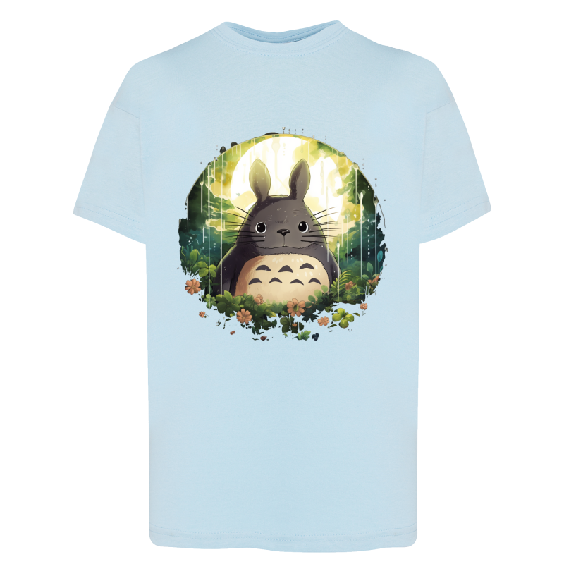 Miyazaki univers Totoro IA 4 - T-shirt adulte et enfant