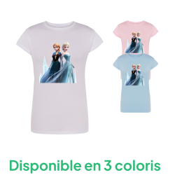 La Reine des neiges IA 3 - T-shirt pour femme manche courtes