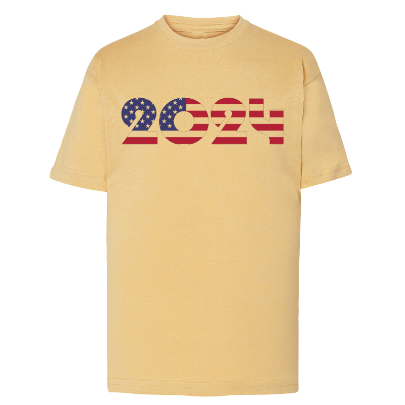 Drapeau 2024 Soutien USA - T-shirt adulte et enfant