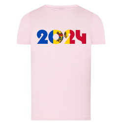 Drapeau 2024 Soutien Moldavie - T-shirt adulte et enfant