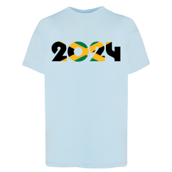 Drapeau 2024 Soutien Jamaique - T-shirt adulte et enfant