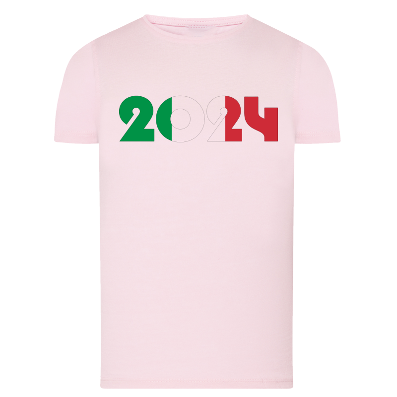 Drapeau 2024 Soutien Italie - T-shirt adulte et enfant